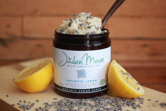 Lavender Lemon Organic Sugar Scrub