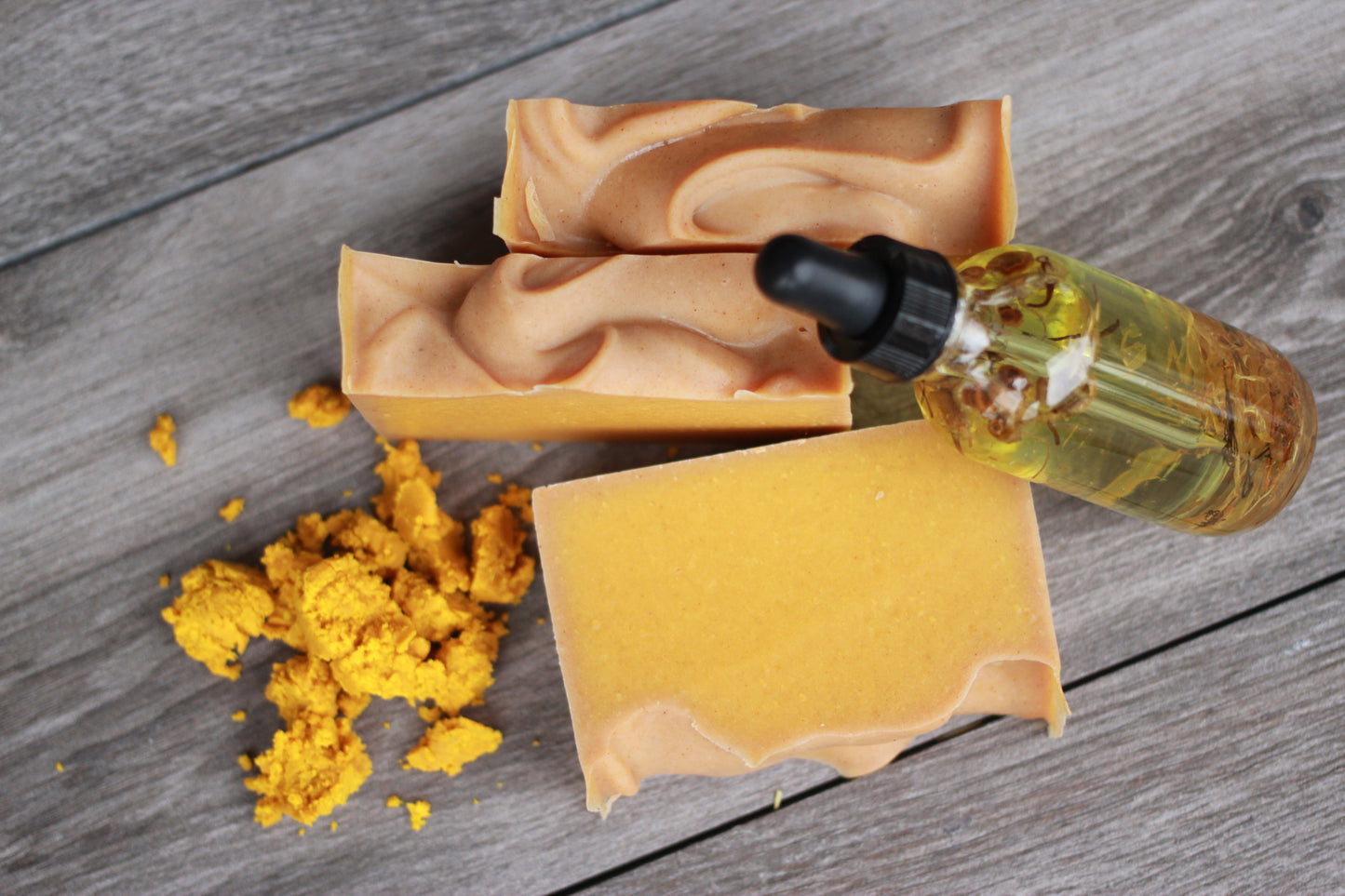 Turmeric + Charcoal Artisan Face Soap