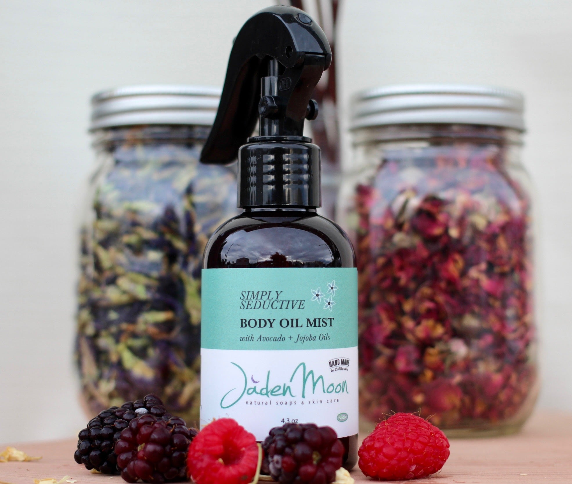 Simply Seductive Organic Body Oil Mist – JadenMoon