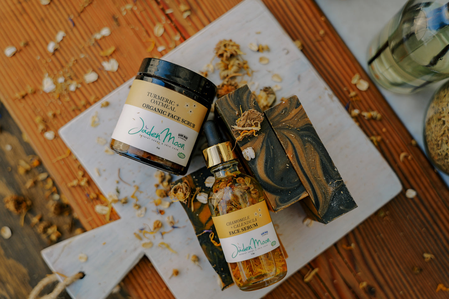 Turmeric & Oatmeal Organic Face Scrub