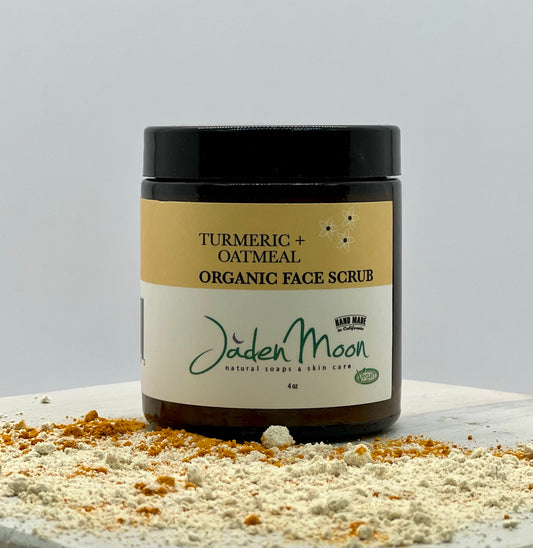 Turmeric & Oatmeal Organic Face Scrub
